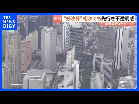 「決算集中日」7割の企業が増益“好決算”も…「先行きは不透明」背景に中東情勢 “順風満帆”といかず｜TBS NEWS… サムネイル