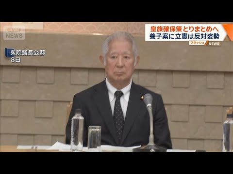 皇族確保策とりまとめへ　養子案に立憲は反対姿勢【ワイド！スクランブル】(2026年6月10日) サムネイル