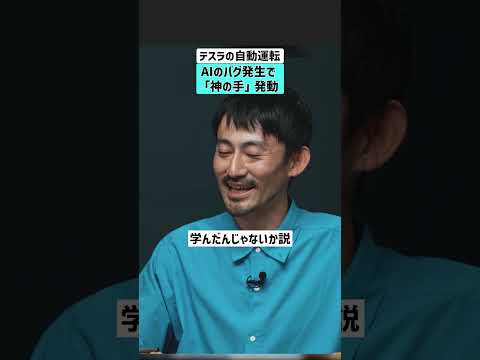 【テスラの自動運転】AIのバグ発生！？「神の手」発動  テスラ 自動運転 AI運転 FSD サムネイル