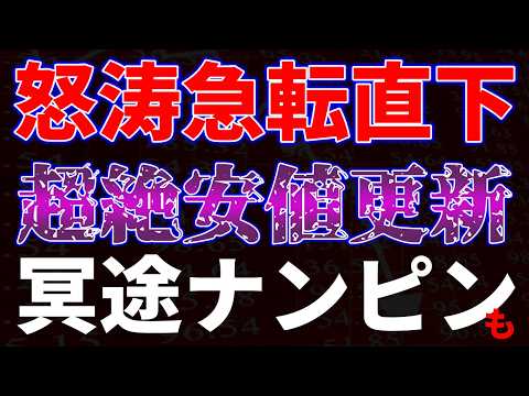 怒涛の急転直下！超絶安値更新。冥途ナンピンも サムネイル