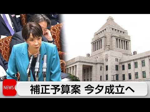 中東対応の補正予算 きょう夕方に成立へ 高市総理 「国際競争力強化が円の信認につながる」 サムネイル