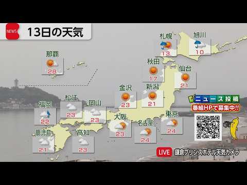 4月13日の天気 サムネイル