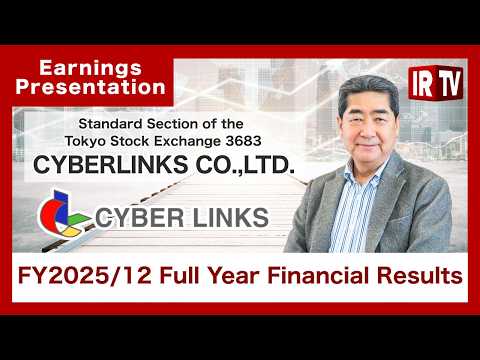 【IRTV 3683】CYBERLINKS CO.,LTD./Achieved mid-term plan targe… サムネイル