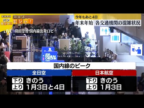 【年末年始】各交通機関の混雑状況は サムネイル