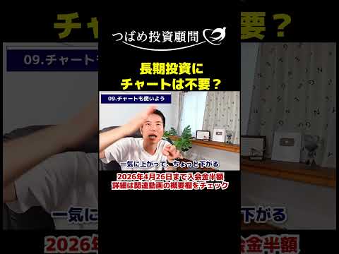 長期投資にチャートは不要？ サムネイル