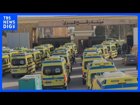 ガザ南部の検問所を限定的に再開　住民往来が見込まれるも支援物資は搬入できず｜TBS NEWS DIG サムネイル