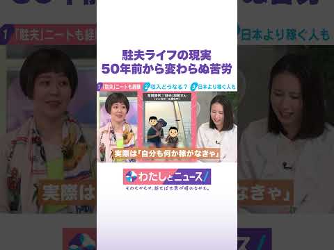 駐夫ライフの現実 50年前から変わらぬ苦労 わたしとニュース Shorts サムネイル