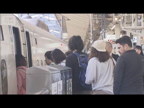 最大12連休　GW開始で混雑　高速道路で20km渋滞予測も(2026年4月25日) サムネイル