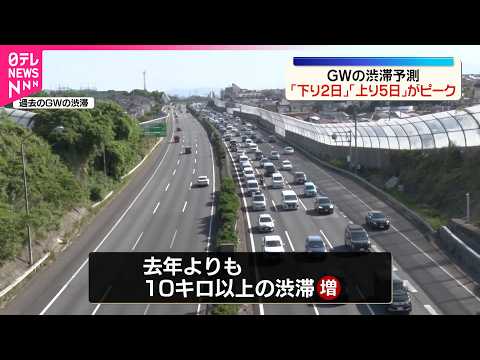 【GW渋滞予測】「下り2日｣｢上り5日｣がピーク  NEXCO東日本、中日本 サムネイル