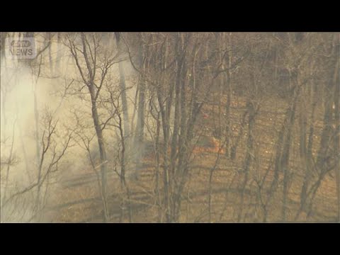 群馬の山火事 一晩で焼失面積は2倍超　あすも消火活動【スーパーJチャンネル】(2026年3月22日)