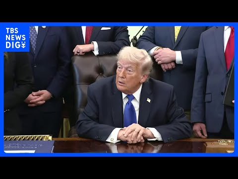 「私はOKだよ」トランプ大統領 W杯へのイラン代表の出場容認　3月の否定的な考えから一転｜TBS NEWS DIG サムネイル
