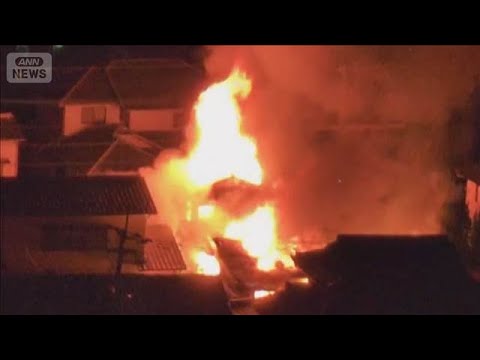 火事相次ぎ 男女2人死亡 住人と連絡取れず　福岡・久留米市(2026年3月5日) サムネイル