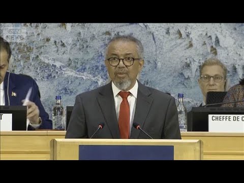WHO事務局長「感染拡大のスピードに深い懸念」(2026年5月19日) サムネイル