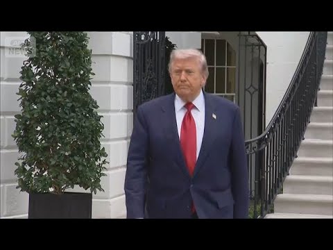 米中首脳会談は14日　ホワイトハウス　イラン情勢や経済分野で協議(2026年5月11日) サムネイル