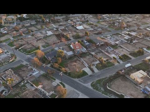 LA大規模火災1年　被災者7割帰還せず 支援不十分と被災者から怒りの声(2026年1月8日) サムネイル