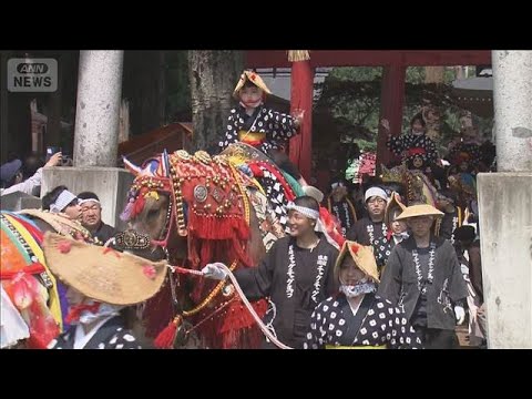 初夏の風物詩「チャグチャグ馬コ」　涼やかな鈴の音 無病息災祈る(2026年6月14日) サムネイル