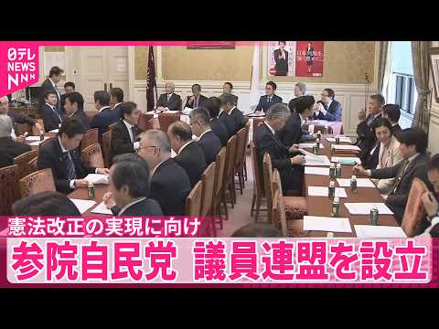 【参院自民党】憲法改正の実現に向け議員連盟を設立 サムネイル