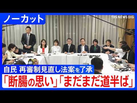 【再審制見直し】「断腸の思い」「まだまだ道半ば」刑事訴訟法改正案を了承 自民党の合同部会終了後　柴山昌彦議員、 稲田朋… サムネイル