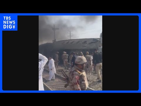 パキスタン南西部で爆発 列車狙ったか 24人死亡 約70人負傷 反政府武装勢力が犯行声明｜TBS NEWS DIG サムネイル