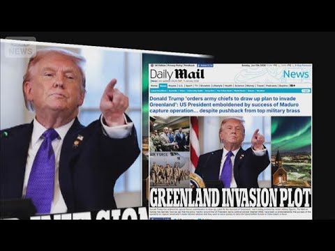 「トランプ大統領がグリーンランド侵攻計画の策定を軍幹部に指示」英国メディア報道【もっと知りたい！】【グッド！モーニング… サムネイル