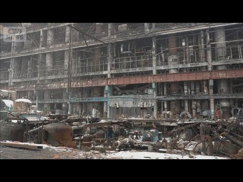 ミサイル直撃のウクライナ発電所　氷点下の気温での復旧作業続く(2026年2月24日) サムネイル