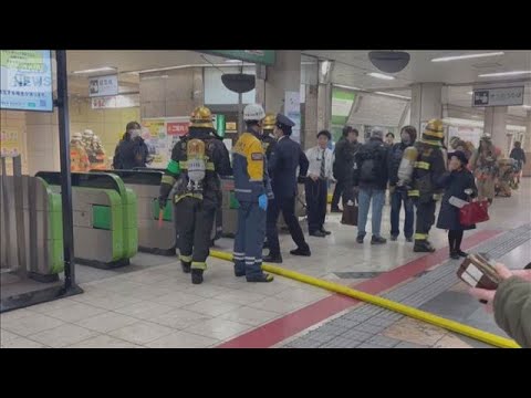 JR八丁堀駅で火事　煙充満　運転見合わせ【スーパーJチャンネル】(2026年2月2日) サムネイル