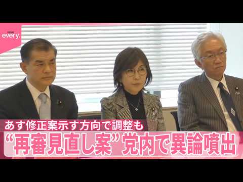 【“再審制度見直し案"】15日修正案を示す方向で調整も自民党の了承得られる見通し立たず