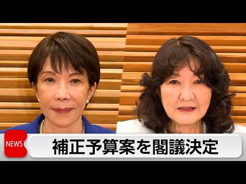 3兆円超の補正予算案を閣議決定　中東対応予備費を新設　エネルギー価格対策など想定 サムネイル