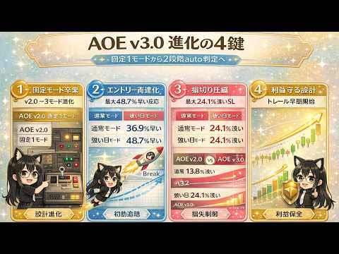 AOE v3.0へ更新　固定モード卒業と速度改善の話 サムネイル