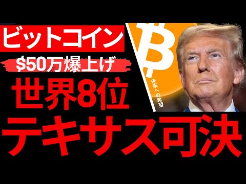 【ビットコイン】ただ事じゃない世界8位経済圏テキサスきたー！メガバン「年末〇〇万ドル」 サムネイル