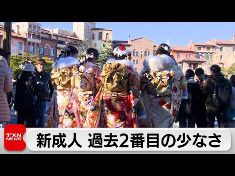 新成人2番目の少なさ　午年 サムネイル