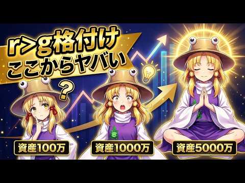 【100万→5000万】r＞gが効く資産ステージ別ラインを全公開 サムネイル