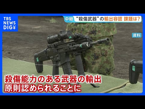 防衛装備品の輸出規制 大幅緩和を決定　殺傷能力ある武器輸出を原則容認　具体的な“歯止め策”は？国民理解得られるか｜TB… サムネイル