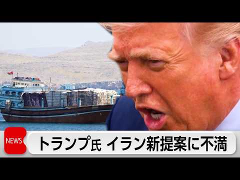 イラン新提案にトランプ氏が不満 数日中に対案提示か サムネイル