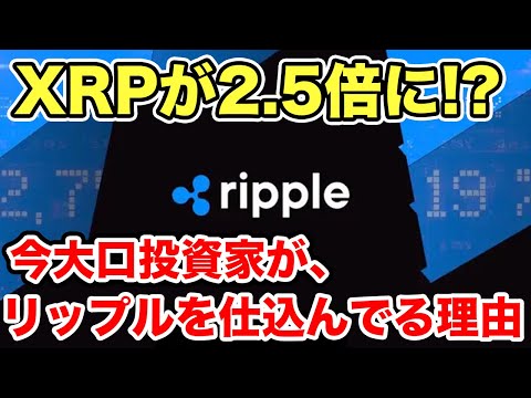 XRPが2.5倍になる！？今リップルを仕込むべき理由を徹底解説 サムネイル