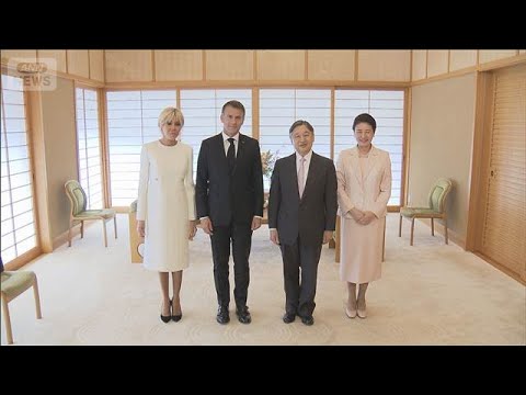 両陛下と仏マクロン大統領夫妻　笑顔で面会【スーパーJチャンネル】(2026年4月2日)
