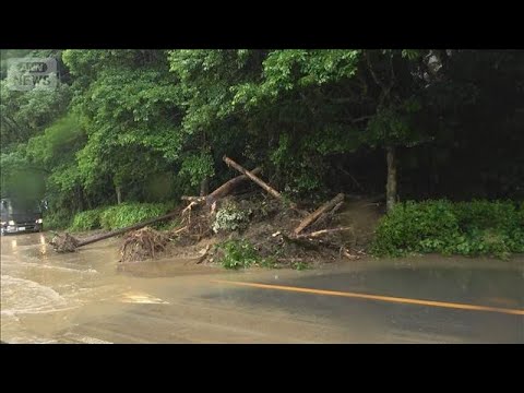 列島に再び記録的大雨 台風6号と同ルート 冠水・土砂崩れ…専門家「夏が早く来た」(2026年6月7日) サムネイル