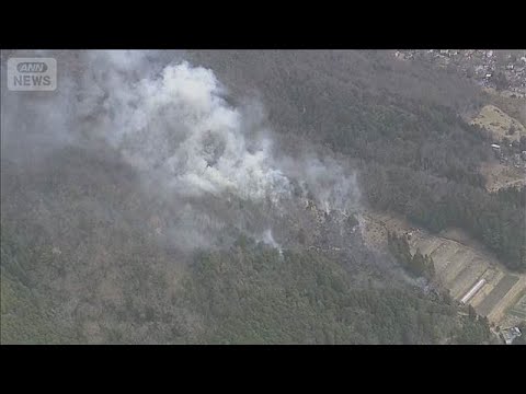 「たばこポイ捨て」枯れ草燃え山火事に　大阪・能勢町【スーパーJチャンネル】(2026年3月30日)