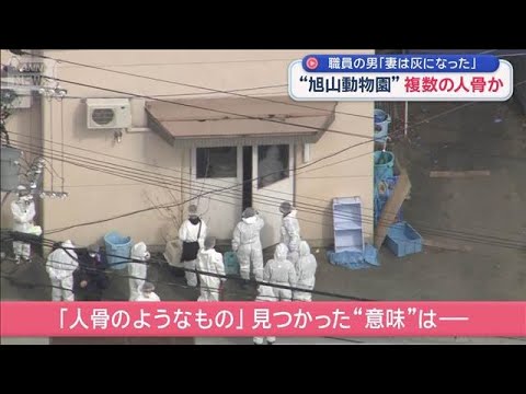 “旭山動物園”複数の人骨か　職員の男「妻は灰になった」【スーパーJチャンネル】(2026年5月3日) サムネイル