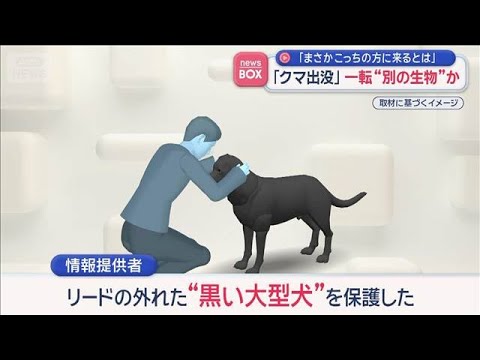 「クマ出没」一転“別の生物”か　「まさかこっちの方に来るとは」【スーパーJチャンネル】(2026年3月27日)