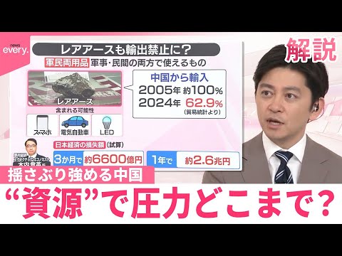 【みんなのギモン】日本に対する揺さぶり強める中国  “資源”で圧力どこまで？ サムネイル