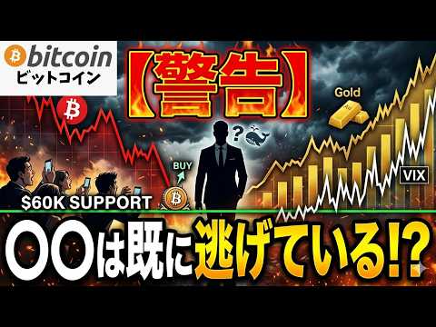 【仮想通貨 ビットコイン】警告！○○は既に逃げている？ゴールドの上昇とVIX急騰が示唆する「歴史的暴落」への生存戦略（… サムネイル