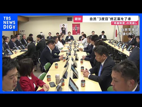 再審制度の見直し「3度目」修正案を自民が了承　法務省側との攻防が決着　検察官抗告の原則禁止を「本則」に明記へ【news… サムネイル