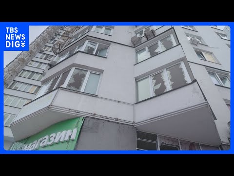 「警報が鳴る前にミサイルが着弾した」ウクライナの首都キーウにロシア軍攻撃 子ども含む11人けが｜TBS NEWS DIG