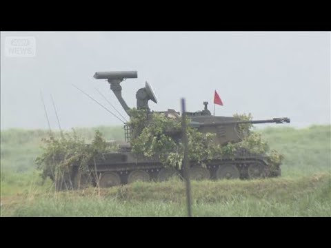 陸自「富士総合火力演習」 離島奪還を想定　3人死亡事故の「10式戦車」は射撃見送り(2026年6月7日) サムネイル