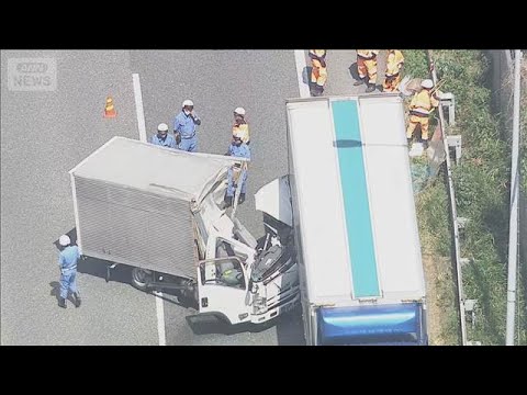 トラック2台衝突　名阪国道　奈良・天理市【スーパーJチャンネル】(2026年5月19日) サムネイル