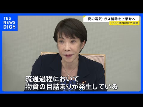 電気料金の補助1～2円上乗せへ　ナフサの供給不安…高市総理「目詰まり発生」【news23】｜TBS NEWS DIG サムネイル