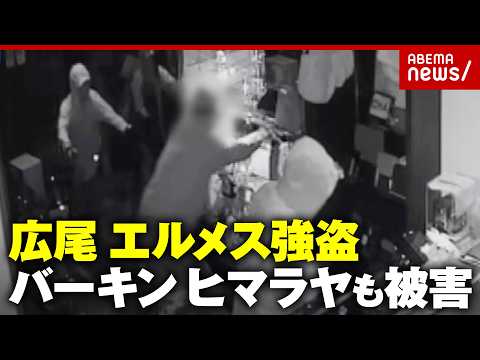 【3分の犯行】バッグの最高峰バーキン「ヒマラヤ」2000万円エルメスばかり狙われた…東京・広尾で1億2000万円強盗｜… サムネイル