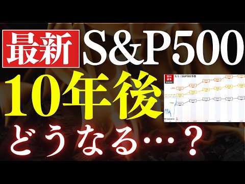 【最新予想】S&P500の今後10年間、こうなります。投資会社の予想を解説 サムネイル