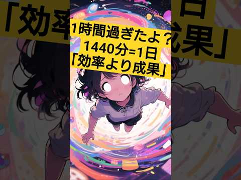 1日は1,440分。時間を溶かすな（投資家の現実） サムネイル